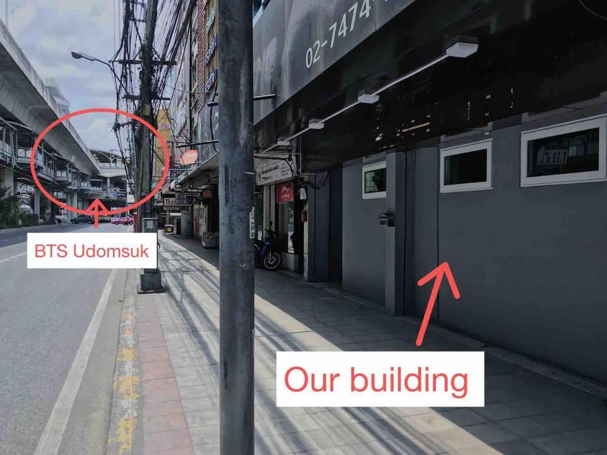 U3 Large 2 Bedroom Full kitchen near BTS Udomsuk Bangkok Eksteriør bilde
