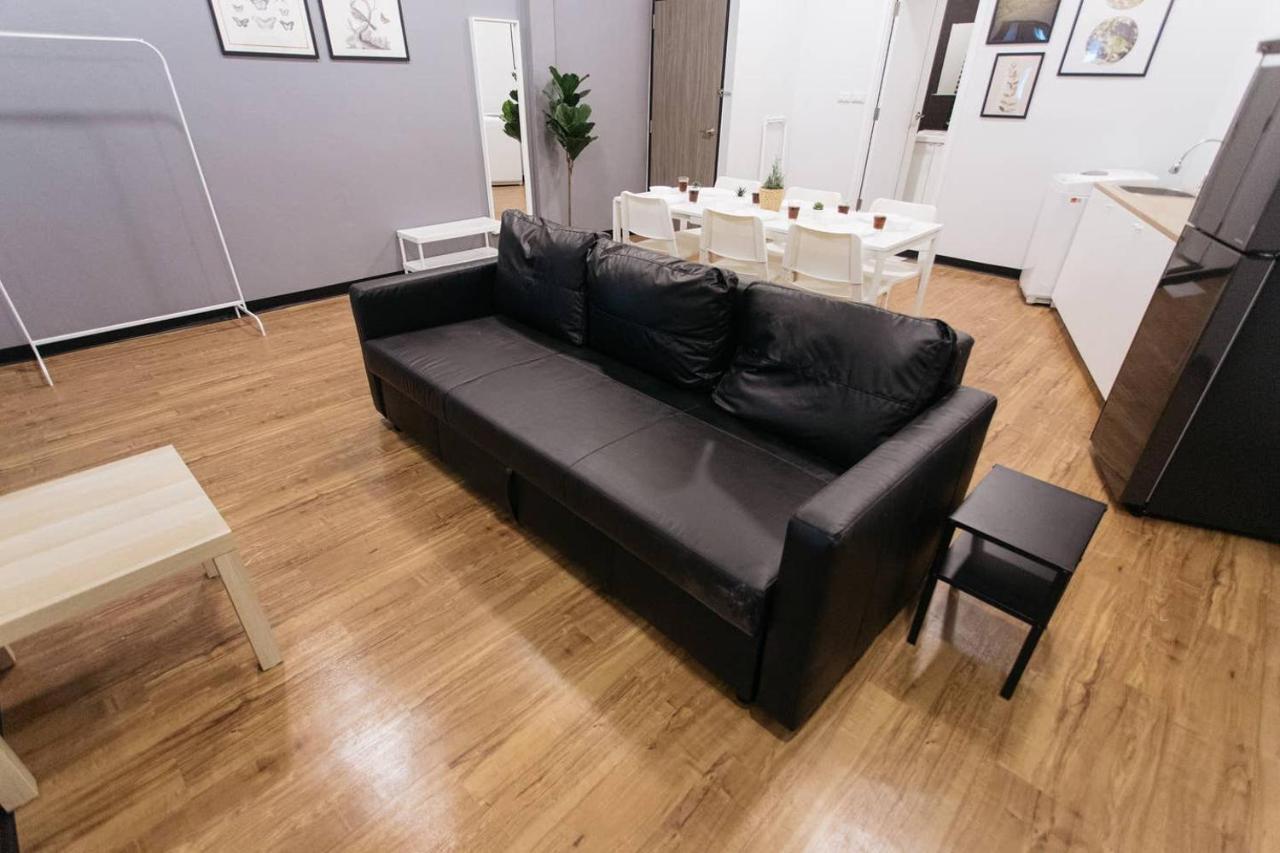 U3 Large 2 Bedroom Full kitchen near BTS Udomsuk Bangkok Eksteriør bilde